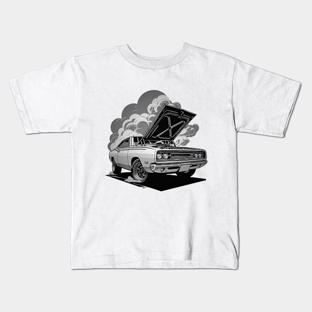 American Muscle: Reviving the Legend Kids T-Shirt by Fusion Lab